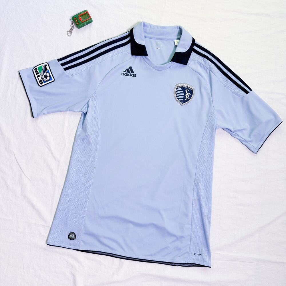 Sporting KC Kansas City Adidas 2010-2011 Home Jersey MLS Soccer - M